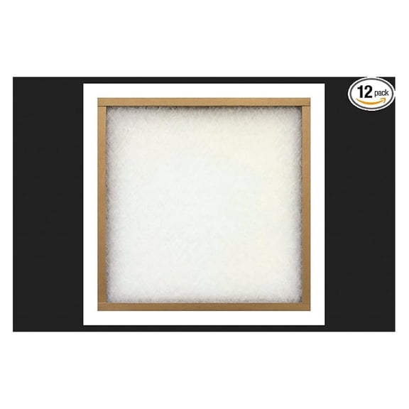 18X20x1 Fbg Furn Filter (Pack Of 12) 1005 Furnace Filters Mounted