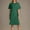 c01Green, variant on Arnsht Women's Summer Crew Neck Short Sleeve Midi Tshirt Dresses Solid Color Casual Tunic Dress with Pockets Black XXL