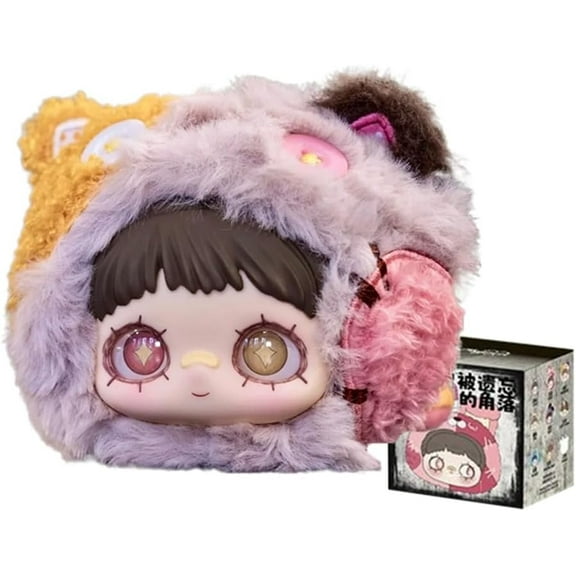 MayMei Once Forgotten Corners Series Blind Box, Maymei  Plush Action Figures Mystery Box Cute Random Toys Keychain Pendant, Maymei Plushes Collectible Toy Christmas Birthday Gift for Girls