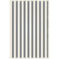 thumbnail image 1 of Aspen Brands RUG5G46 4 x 6 ft. Strips of European Design Rug - Grey & White, 1 of 1