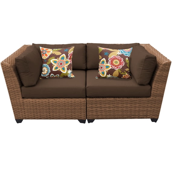 Tuscan 2 Piece Outdoor Wicker Patio Furniture Set 02a