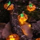 thumbnail image 5 of Luz LED Wosthever decoración de fiestas brillo de fiesta ABS 10 luces Naranja+Verde, 5 of 6
