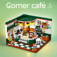 thumbnail image 2 of Adults Building Blocks Set Coffee Shop DIY Building Kit with 527Pieces Mini Building Blocks for Home Decor & Gifts, 2 of 6