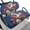 Bald Eagle & US Flag 250th Anniversary Floral Pattern, variant on Pzuqiu Fish Camo Golf Cart Seat Cover Set - Stretchable 2-Piece Protector for EZGO, Club Car & Yamaha - All-Weather Golf Cart Accessory