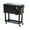 Black, variant on Outsunny 80 QT Rolling Cooling Bins Ice Chest on Wheels Outdoor Stand Up Drink Cooler Cart for Party, Red