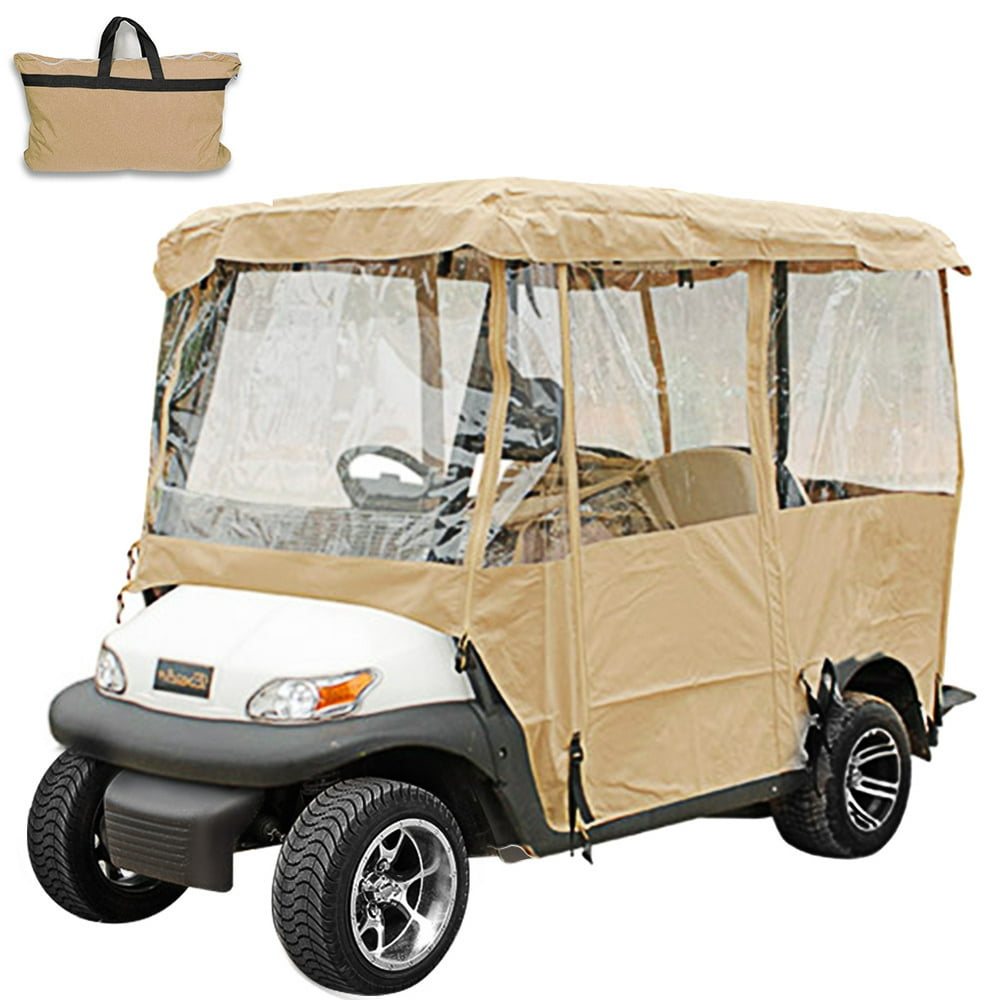 VEVOR Golf Cart Enclosure, 4Person Golf Cart Cover, 4Sided Fairway