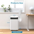 thumbnail image 5 of Luku 3-in-1 Portable Air Conditioner, 12,000 BTU, Quiet 53 dB, Efficient Cooling for 550 Sq Ft, Black, 5 of 7