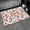 Field of Flowers Pastel Floral, variant on Diatomaceous Earth Bath Mat,Field of Flowers Pastel Floral Non-Slip Volume Super Absorbent Fast Drying for Bathroom Kitchen Door mat,Eco-Friendly Easy to Clean 16×24Inch (40 * 60cm)