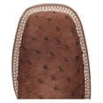 thumbnail image 6 of Justin Men's Full-Quill Ostrich Exotic Boot Square Toe - AQ8531 10.5 EE  US, 6 of 7