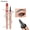 Grey Color, variant on Micro Fork Tip Liquid Eyebrow Pen, Grey Color, Waterproof Smudge Proof Brow Pen, Cool Tone Natural Brows for Gray & Bleached Hair
