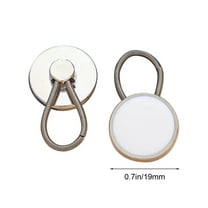 Foqnuq Adjustable Waist Extender Button for Jeans and Pants Elastic Button Extender Flexible Adjustable Easy Use for Clothing Expansion