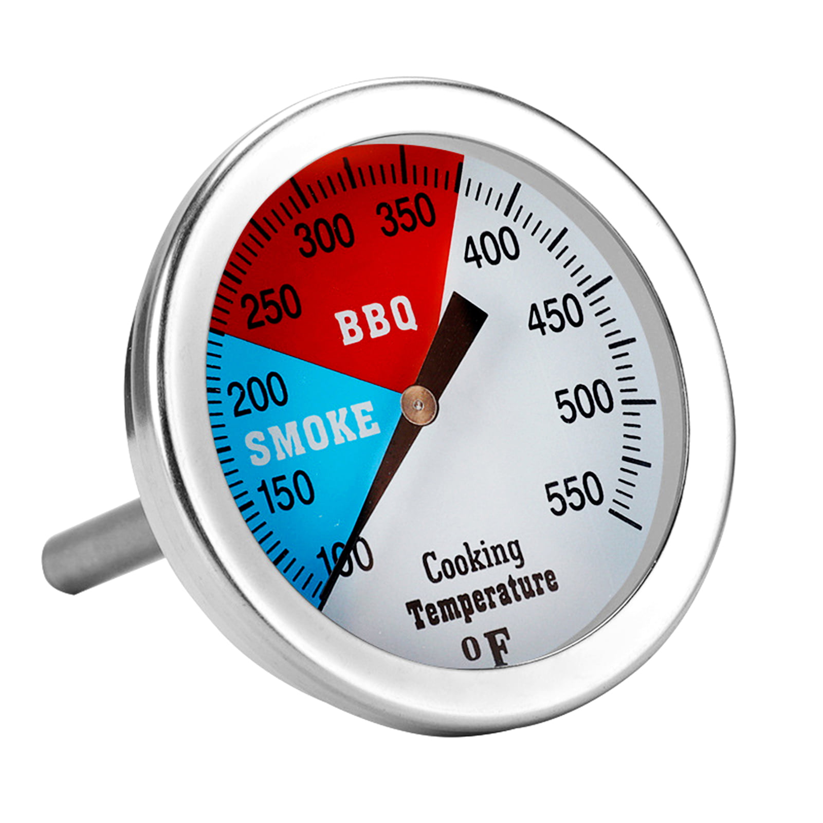 2" Barbecue BBQ Smoker Grill Thermometer Stainless Steel Temperature Gauge 550℉ 
