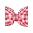 thumbnail image 1 of Birdeem Red Bow Throw Pillow for Couch, Decorative Cute Soft Backrest Cushion for Bed, Cozy Polyester Pillow for Reading or Relaxing, 1 of 6