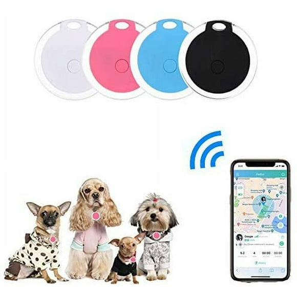 Bluetooth Tracker 4 PACK Wireless Smart Activity Finder Anti-lost Pet Wallet Phone Key Locator Luggage Reminder GPS Finder Alarm