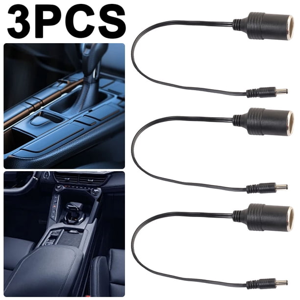 Cable Enchufe Likrtyny DC 5 5 X 2 1 Mm para Encendedor de Cigarrillos Coche