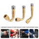 thumbnail image 3 of NUOLUX 3Ud Extensiones De En Cobre Dorado Para Neumáticos De Automóviles, 3 of 6