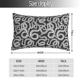 thumbnail image 2 of Fotbe Snake Funda de Almohada Decorativa Estilo Occidental, Lujo en Algodón, Fundas para Almohadas King, Cojín Estampado para Decoración del Hogar-14"x20", 2 of 6