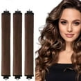 thumbnail image 2 of No heat curling iron, big wave lazy plush hair curling iron, sponge curling iron, elastic curling iron, wavy curling iron, 2 of 9