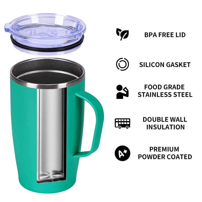 Stainless Steel Camping Mug – 400ml, Lightweight & Portable For Travel, Hiking, Or Everyday Use