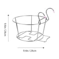 thumbnail image 4 of FRCOLOR Planter Holder Stainless Steel Planter Holder Hanging Flower Pot Rack for Potted Plants,9.45"X9.45"X5.12", 4 of 5