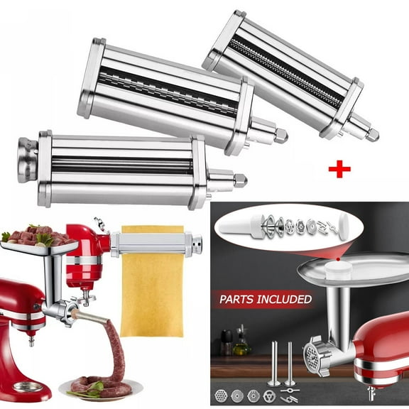 WinHolder For Kitchenaid Stand Mixer Meat Grinder Pasta Roller Cutter Maker Attachment