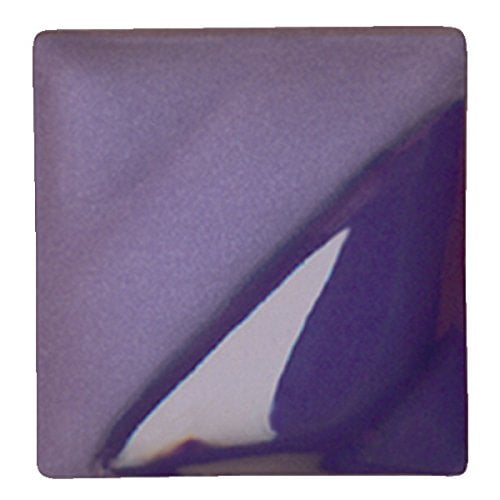 AMACO Velvet Lead-Free Non-Toxic Semi-Translucent Underglaze, 1 Pint, Amethyst V-381