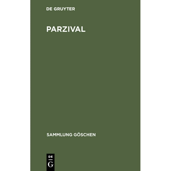 Sammlung GÃ¶schen Parzival, Book 5021, (Hardcover)