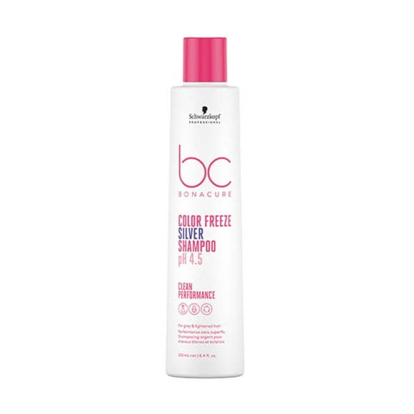 Schwarzkopf BC Bonacure pH 4.5 Colour Freeze Silver Shampoo, 250mL
