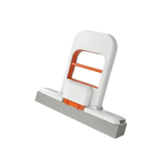 Foldable Mini Spin Mop for Desk - Handsfree Self-Cleaning, Reusable & Absorbent Sponge Mop for Small Spaces, Countertops, Quick Cleanups