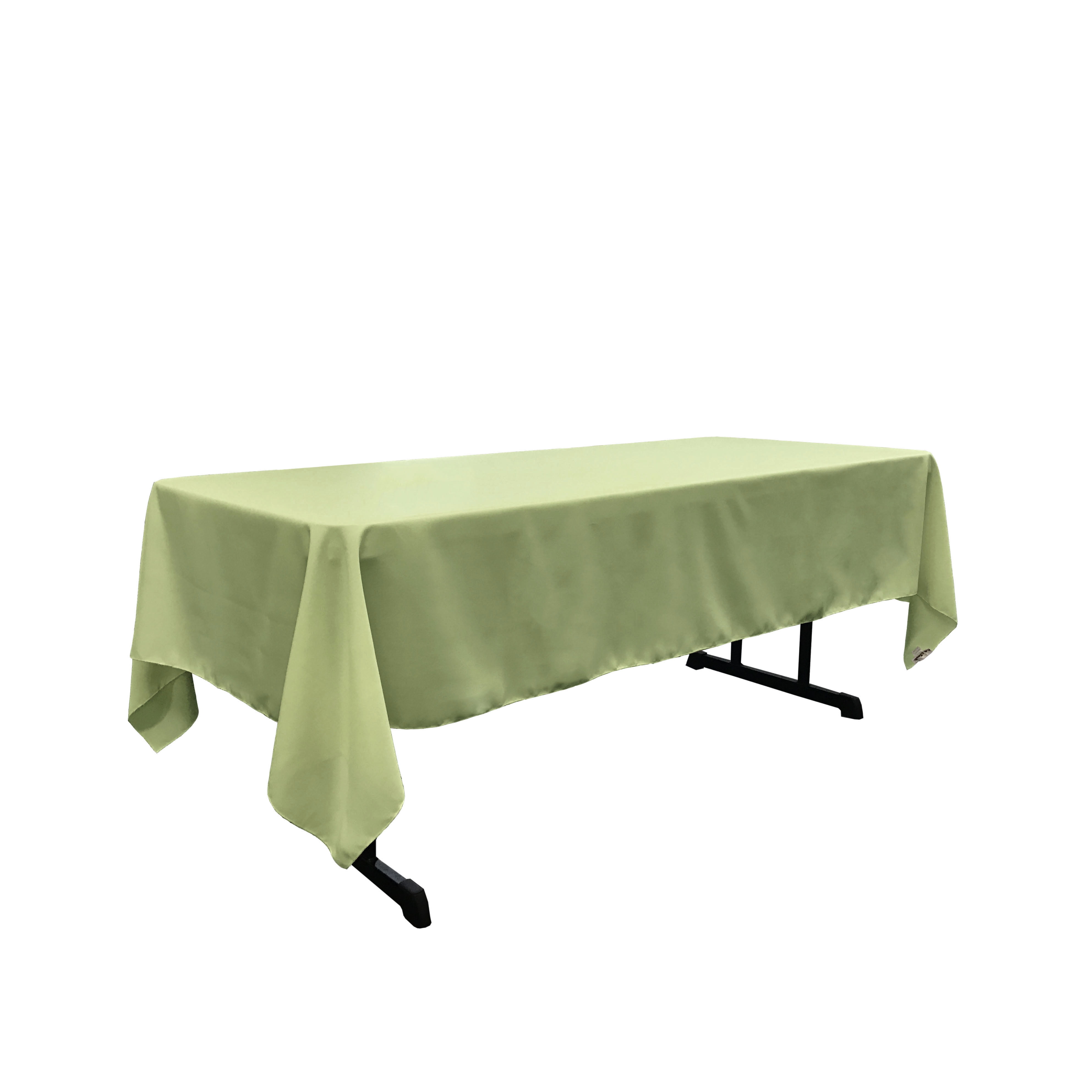 La Linen Polyester Poplin 60 By 108, What Size Tablecloth For 60 X 72 Table