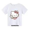 thumbnail image 2 of Camiseta Kawaii de Hello kitty, sudadera deportiva para niños, Jersey, ropa informal de dibujos animados de Anime a la moda, camisetas para niños y niñas, camiseta Sonic, 2 of 5