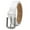 White, variant on YOETEY Mens Belt Leather Belt for Jeans, Casual and Dress, Classic Style 1 3/8"(35mm)