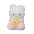 thumbnail image 2 of Taba Squishy, Creative Cat Squeezing Decompression Toys Soft And Cute Animal Toys White, 2 of 9