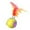 Yellow, variant on Interactive Cat Toy 2025 Motion Activated Indoor Smart Pet Toy for Bored Cats Companion and Stimulating Entertainment, 5.7 cm, Red