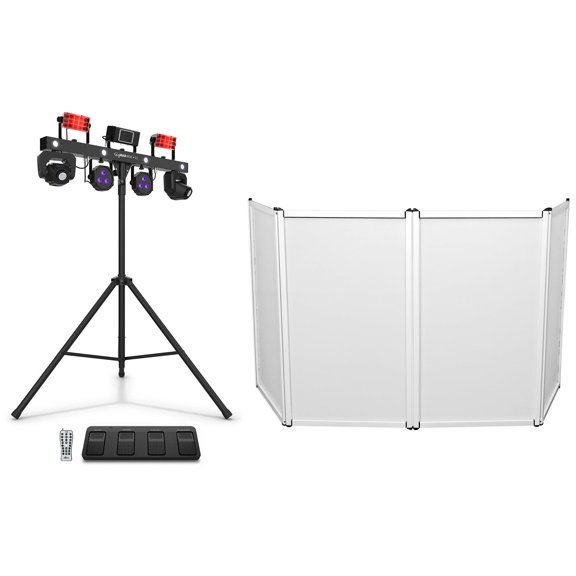 Chauvet DJ GigBAR MOVE ILS Lighting Kit w/Tripod Footswitch Remote Bags Facade