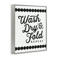 thumbnail image 4 of Stupell Industries Geometric Laundry Phrase Typography Painting Gray Framed Art Print Wall Art, 24 x 30, 4 of 10