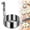D, variant on Stainless Steel Egg Molds, 1 Pack Silver Egg Ring Molds for Cooking and Griddle of Flapjack, Bread and Chocolate, #A