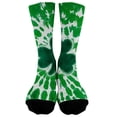 thumbnail image 2 of QASIEATN Women's Festival Clothing Essentials St. Patrick's Day Women's Themed Comfortable 3D Cute Printed Mid Calf Sports Socks Fashion Accessories for Women, 2 of 4