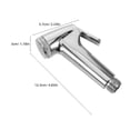 thumbnail image 2 of Silver Handheld Jet Sprayer Bidet Sprayer Head for Rv Toilet, 2 of 4