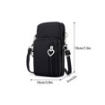 thumbnail image 3 of Bolsas para las Mujeres Bolso de Teléfono Móvil de Nylon de las Mujeres, Bolso de Viaje, Pulsera, Correa de Brazo Deportivo, Bolso Portátil Bolsos para las Mujeres, 3 of 9