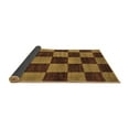 thumbnail image 2 of Ahgly Company Indoor Square Oriental Brown Modern Area Rugs, 5' Square, 2 of 4