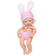 thumbnail image 2 of Muñecas de bebé recién nacidas de vinilo de 18 cm (7 pulgadas) para el día de Pascua, con conjunto de ropa que incluye chupete. Muñeca de aspecto realista., 2 of 7