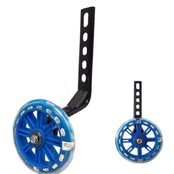 Kids Training Wheels for 20 Inch Bike Flash Bike Training Wheels Bicycle Training Wheels with Stabilizers Mounted Kit,blue