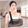 thumbnail image 1 of 15 Inch Mesh Shoulder Sling, Adjustable Medical Arm Immobilizer for Shoulder Injuries, Breathable & Padded Support Brace for Men & Women (Universal Fit), 1 of 4