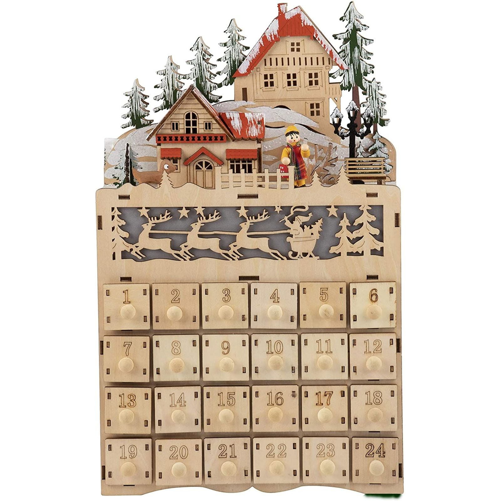 Advent Calendars Home Home & Kitchen ALEX Toys Craft Crafty Advent Calendar
