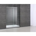 thumbnail image 5 of Aston SDR976-TR-SS-48-10-R Moselle 48" X 77.5" Frameless Sliding Shower Door - Stainless, 5 of 7