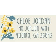 Thankful Florist Personalized Address Label