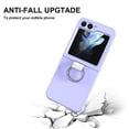 thumbnail image 5 of Estuche rígido de protección contra caídas para teléfono móvil de PC para Samsung Galaxy Z Flip 5, 5 of 5