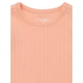 thumbnail image 3 of Garanimals Baby Girl Smocked Short Sleeve Pointelle Bodysuit, Sizes 0-24 Months, 3 of 3