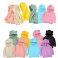 thumbnail image 2 of Uccdo 6M-4T Toddler Baby Boys Girls Warm Fleece Hoodies Sweatshirt Hooded Warm Hoodie Tops, 2 of 3